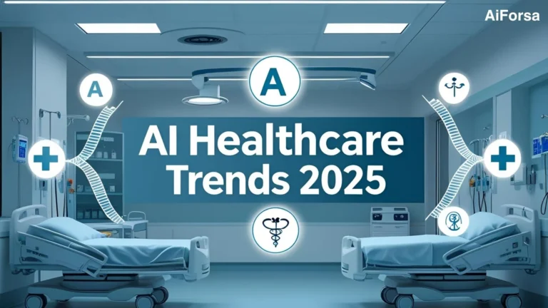 AI healthcare trends 2025